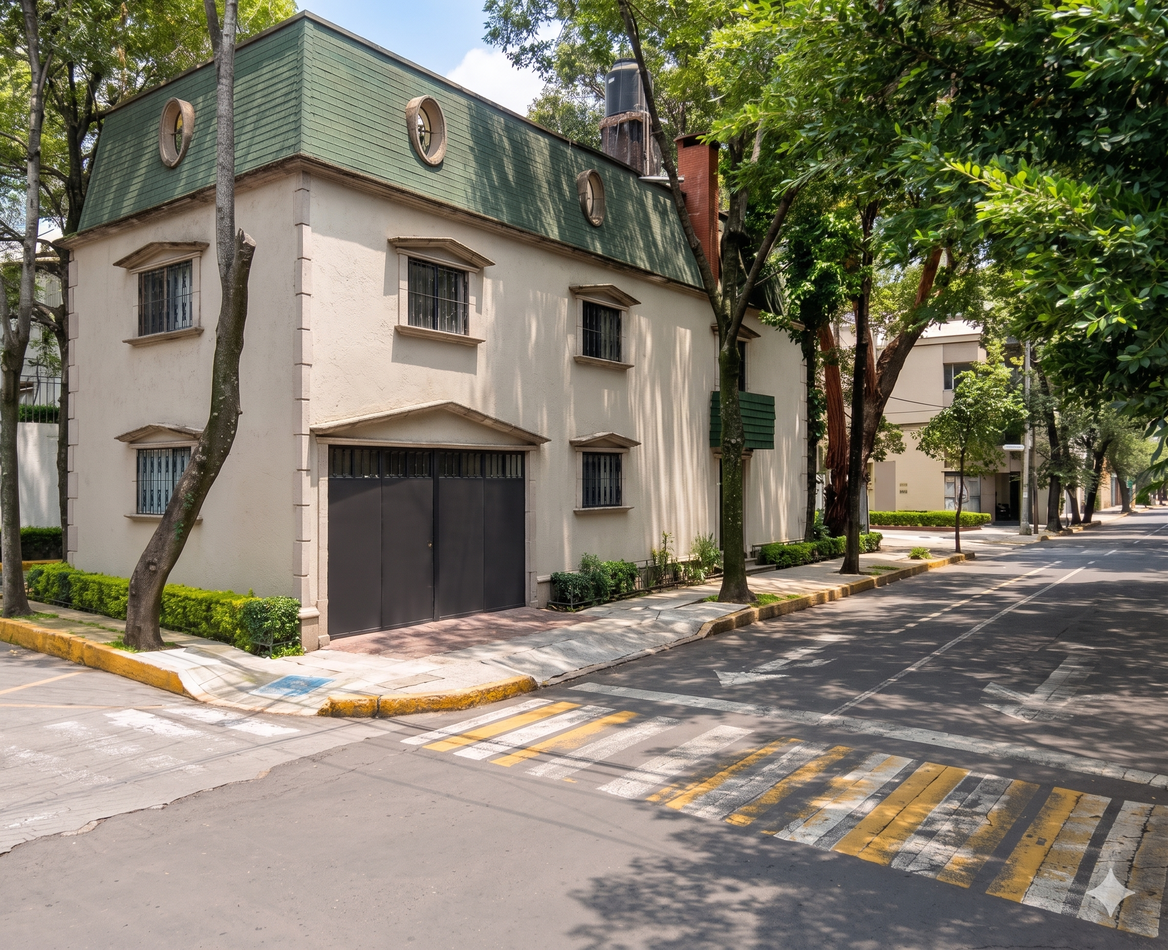 Casa Minerva 169 en esquina — Col. Florida, CDMX